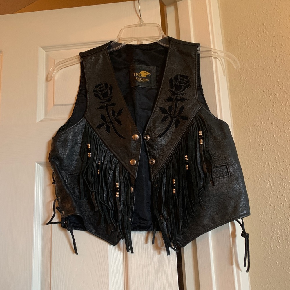 Vintage Leather Vest